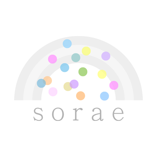 当店オリジナル香炉石ブランド「sorae」のロゴ