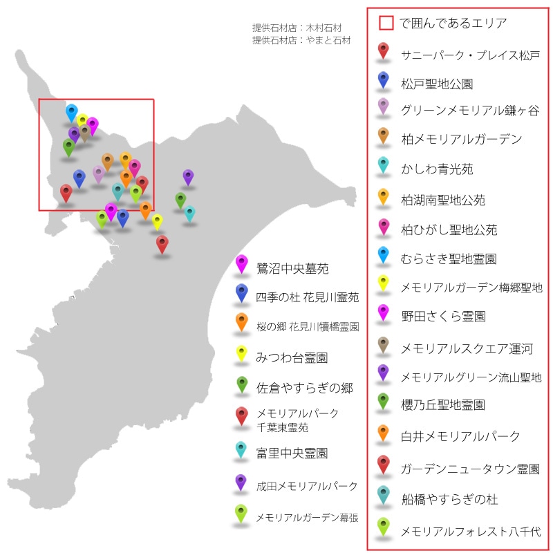 千葉県の民間霊園