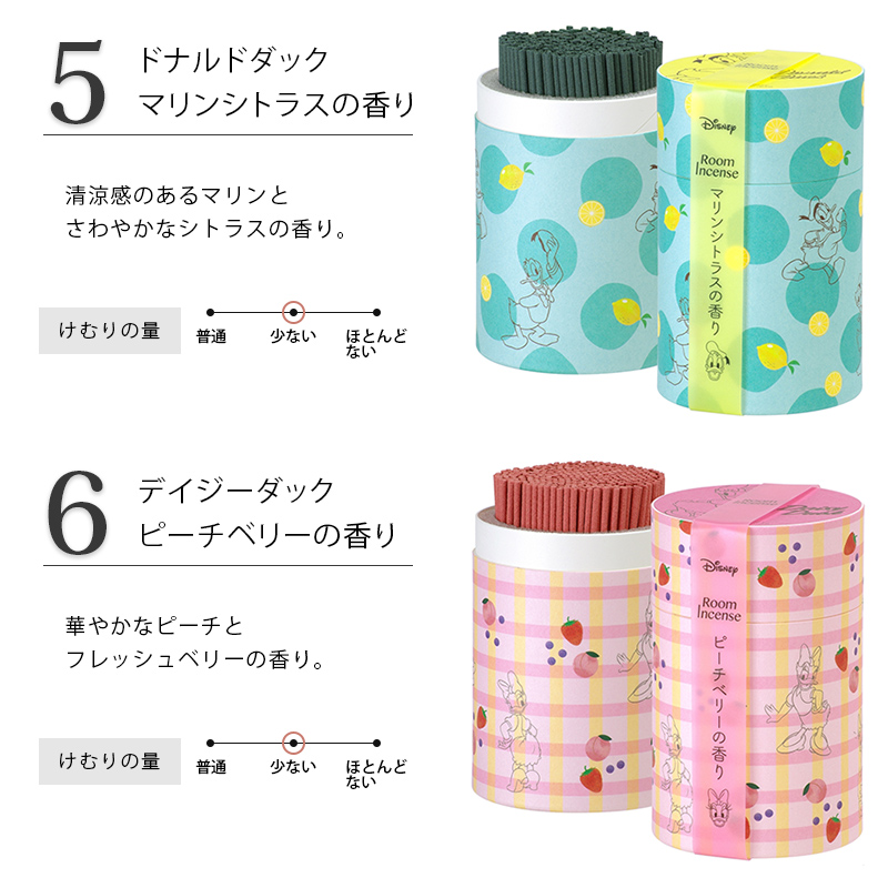 ディズニー ルームインセンス 筒箱 自宅用 の商品詳細画像2