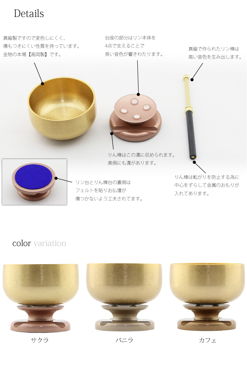 マカロン リンセット(サクラ/バニラ/カフェ)の商品画像2枚目