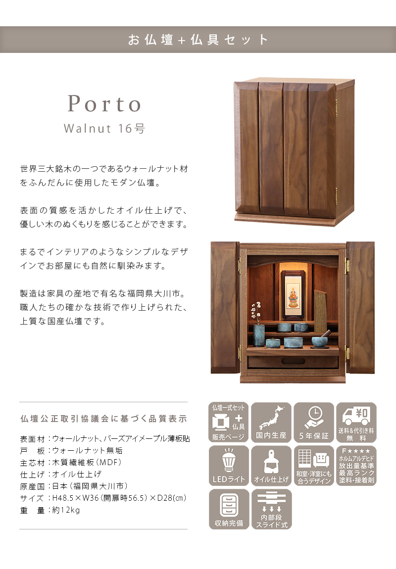 商品概要と品質表示