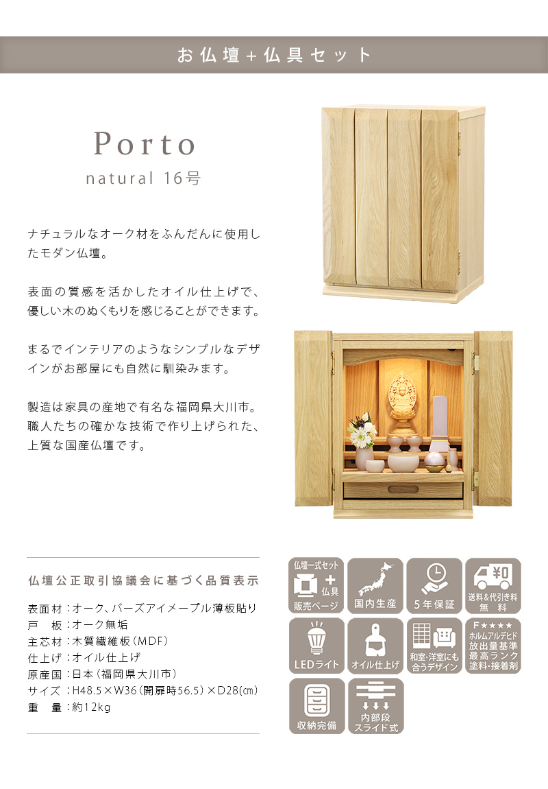商品概要と品質表示