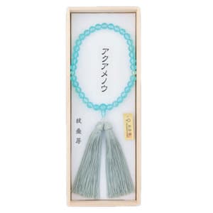 女性用念珠 アクアメノウ 枝垂房イメージ画像