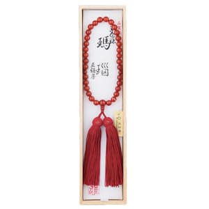 女性用念珠 メノウ 8mm玉 頭房イメージ画像