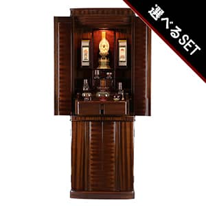 【選べる仏具付】最高級モダン仏壇セット フィーノ サペリの通販メイン画像