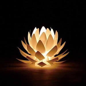 霊前灯 インテリアライト 「origami-lite 蓮花」 Mイメージ画像