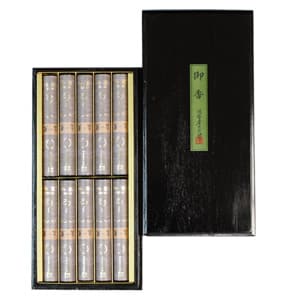 贈答用線香 吟撰 薫翠 【塗箱入り】のイメージ画像