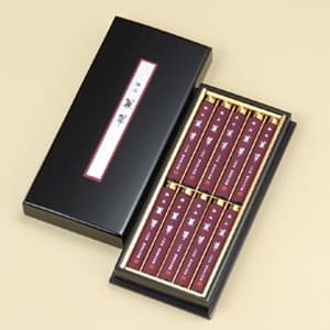 贈答用線香 極品 薫翠 【塗箱入り】のイメージ画像