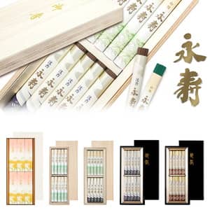 贈答用線香 伽羅永寿 【塗箱入り】のイメージ画像