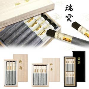贈答用線香 瑞雲 【塗箱入り】のイメージ画像